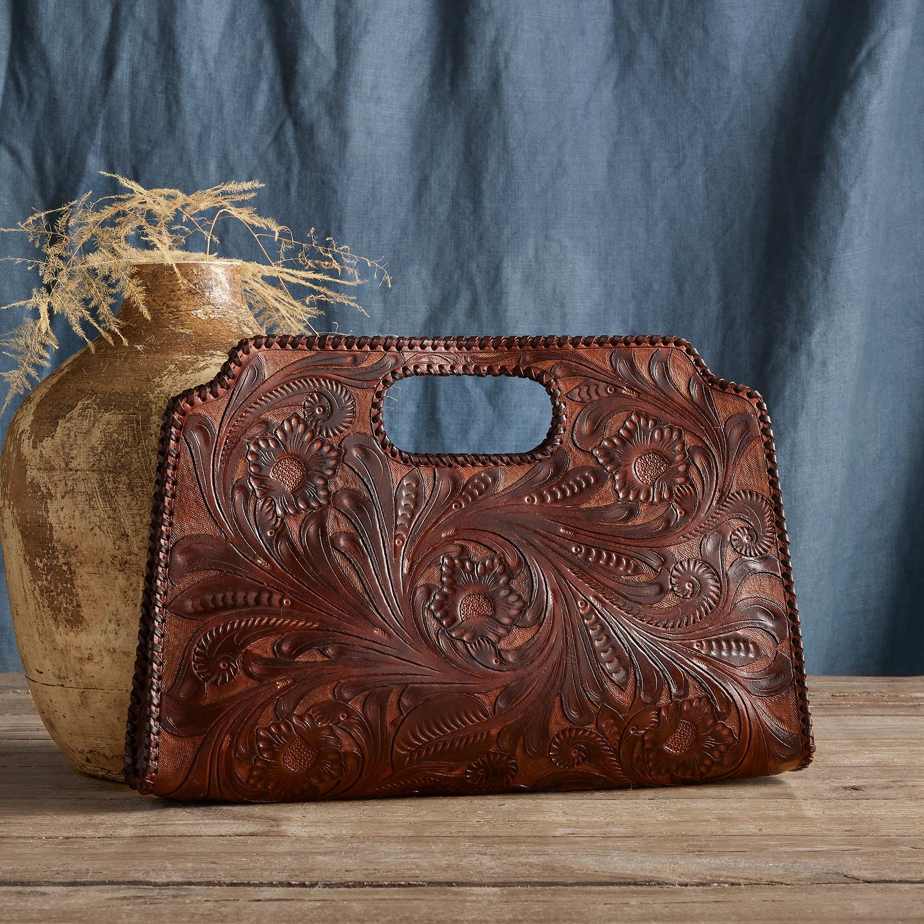Cimarron Tooled Clutch