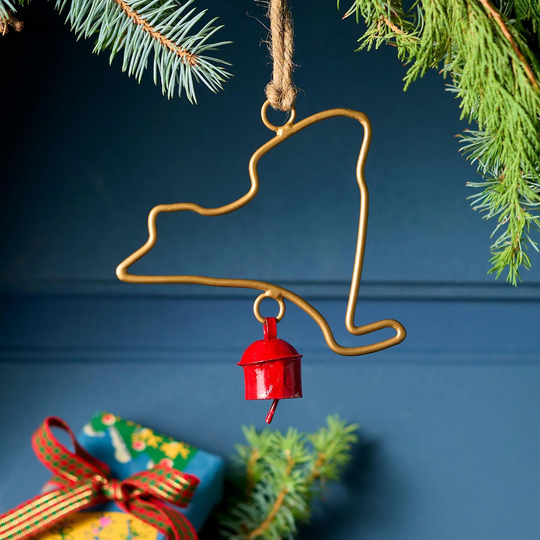 State Bell Ornament