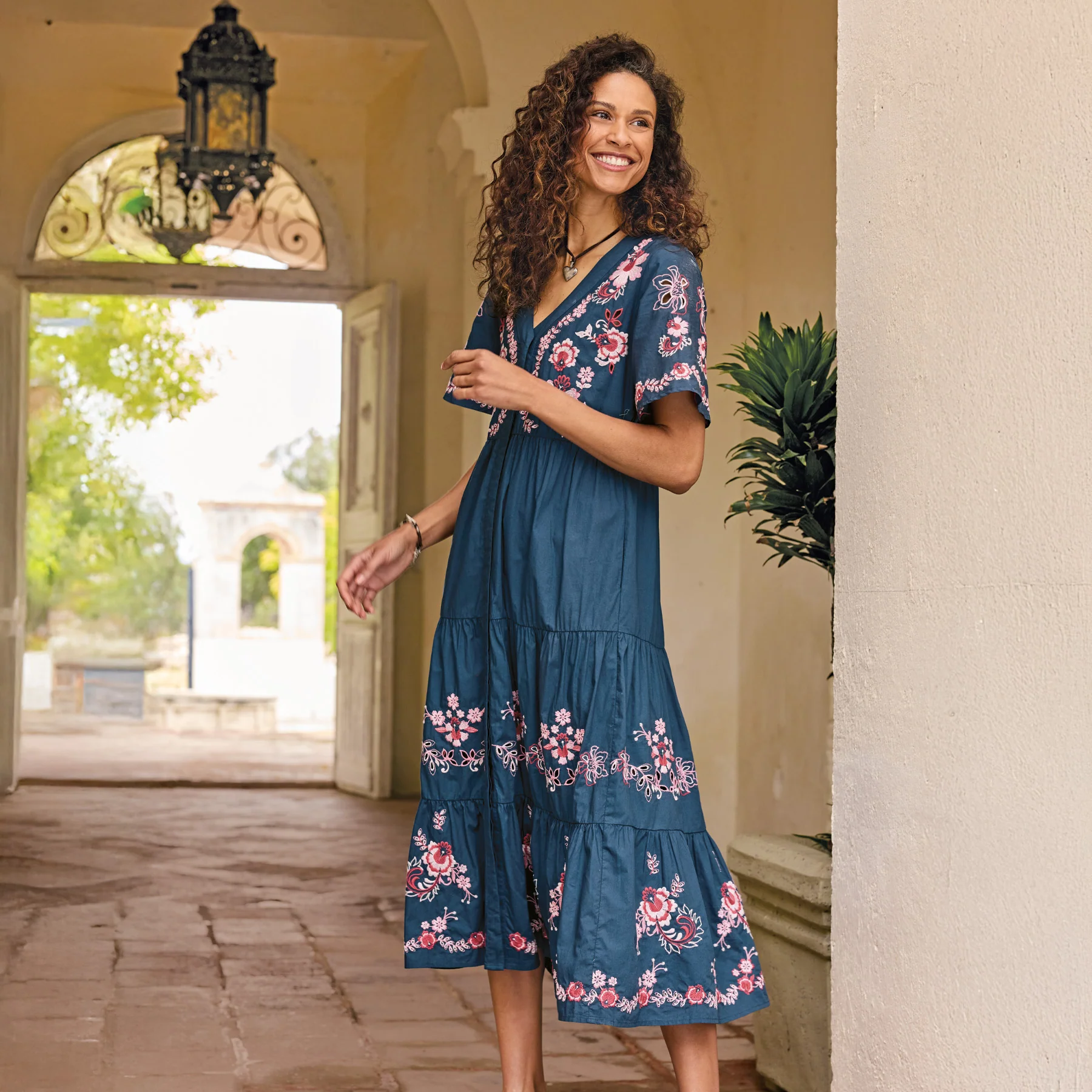 Alegra Poplin Dress