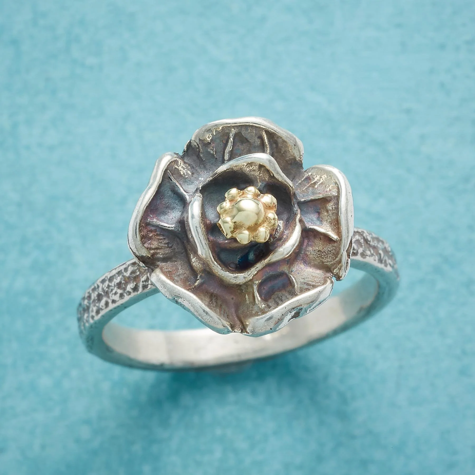 Golden Heart Ring