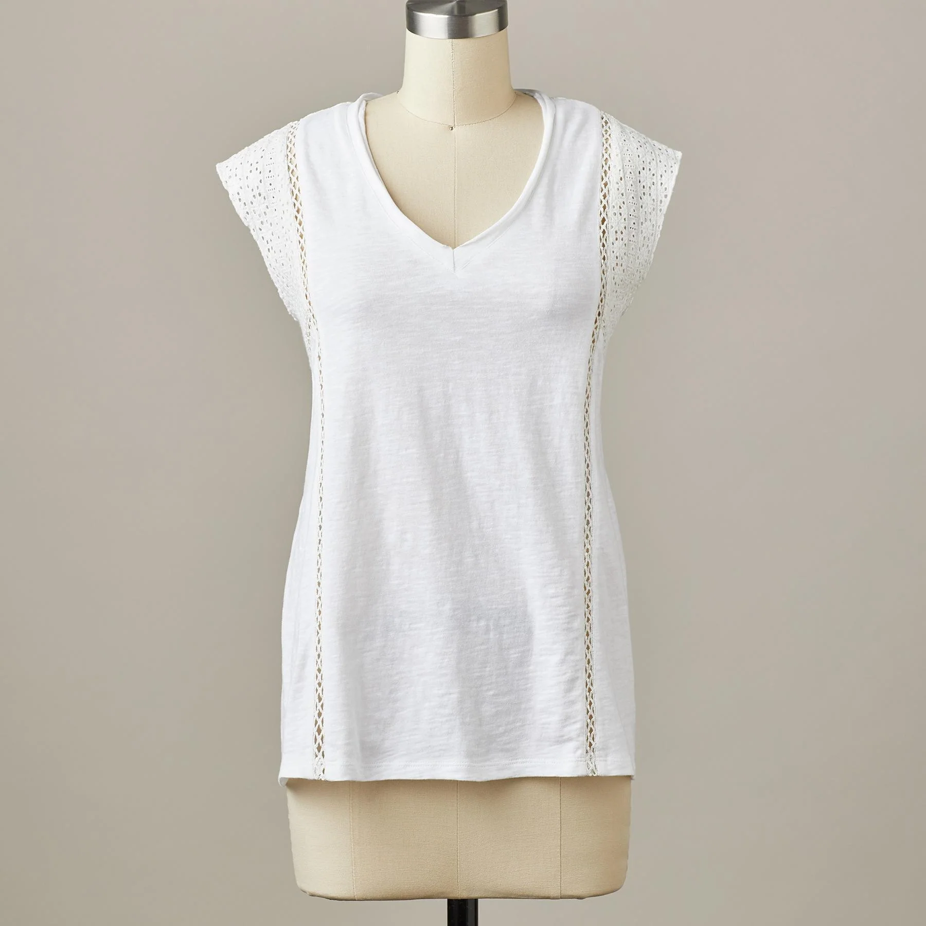 Dinah Eyelet Top