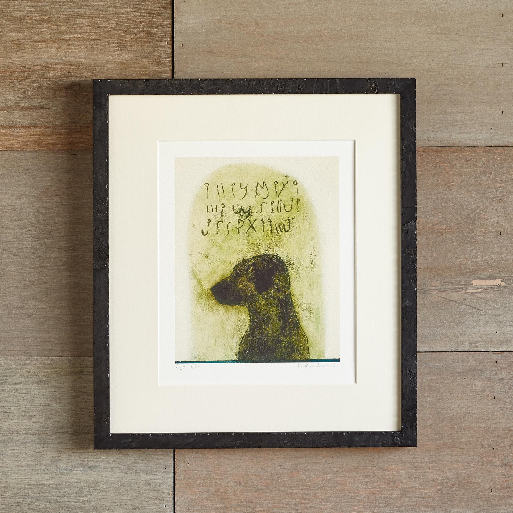 Dog Code Print