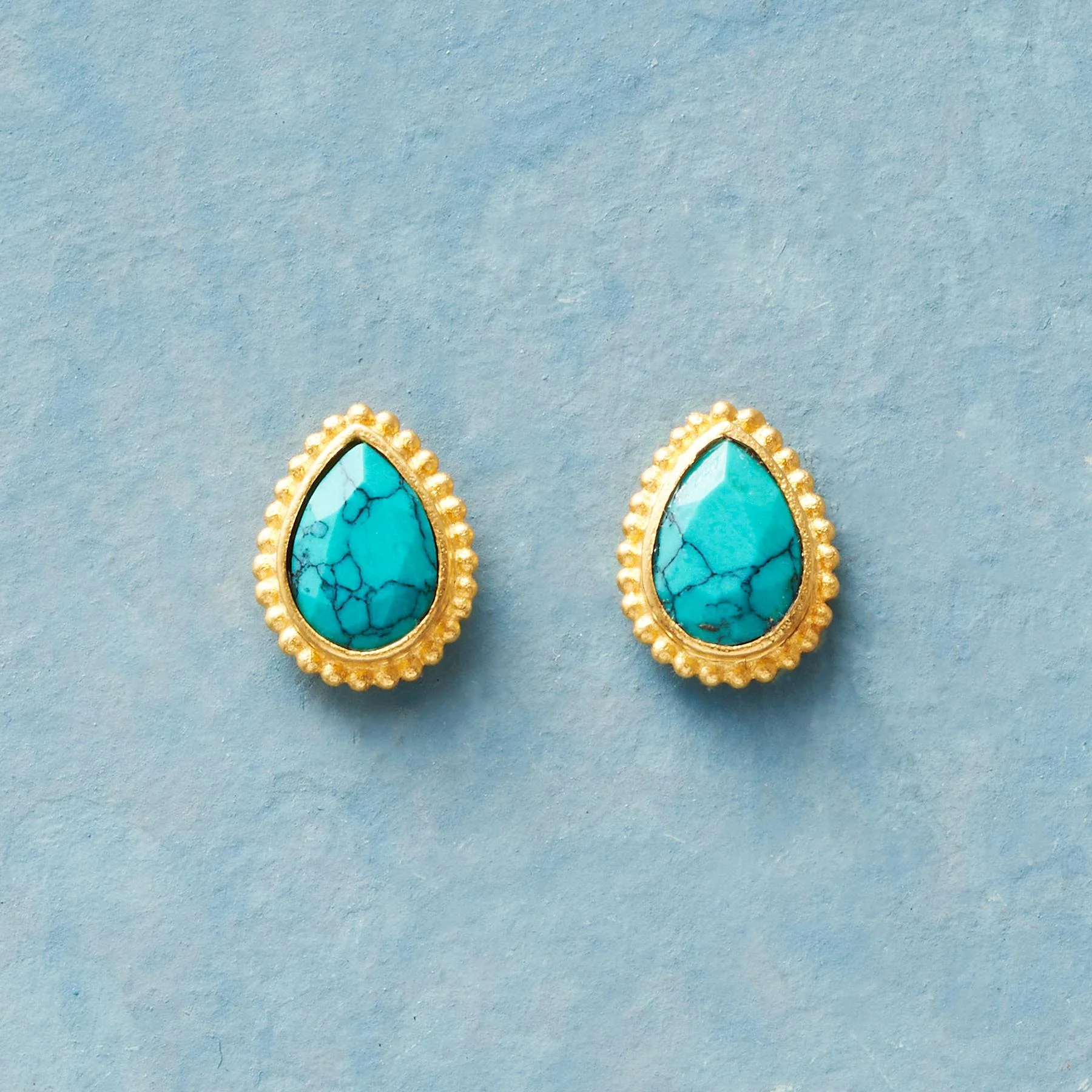 Teardrop Birthstone Earrings