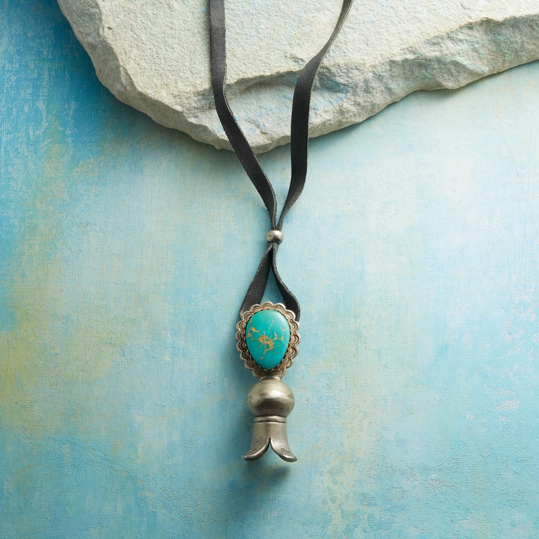 Filigree Squash Blossom Necklace
