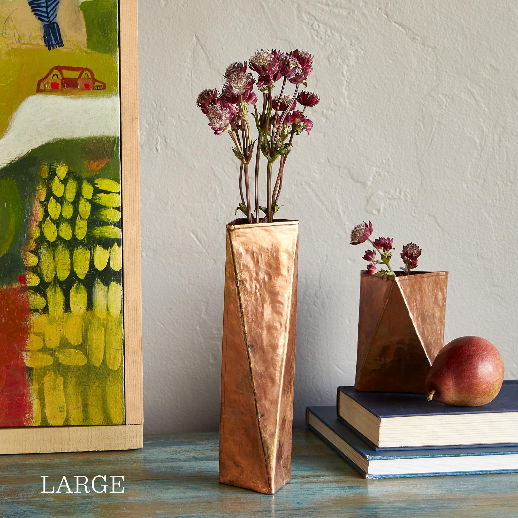 Suri Copper Vase