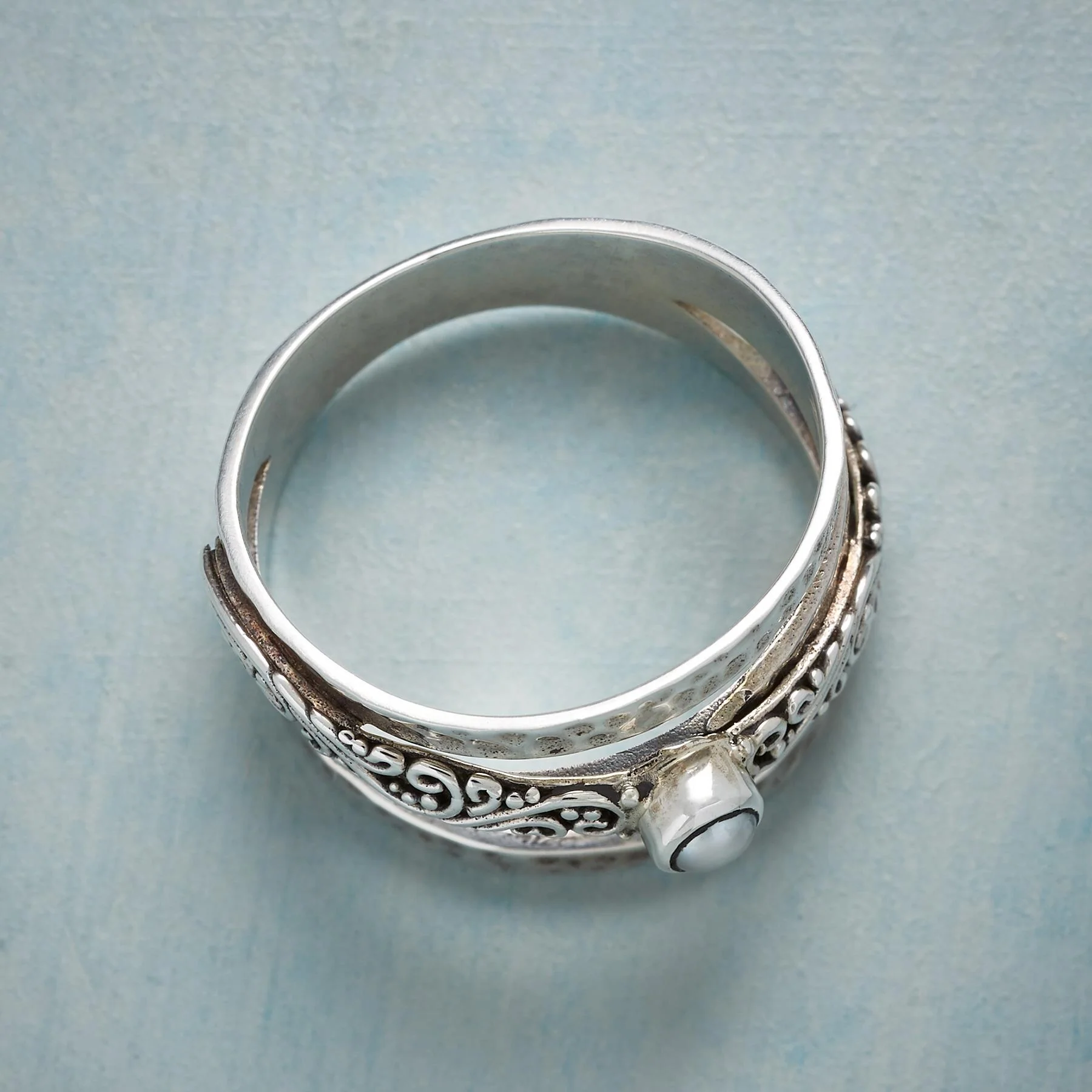 Pearl Overlay Ring