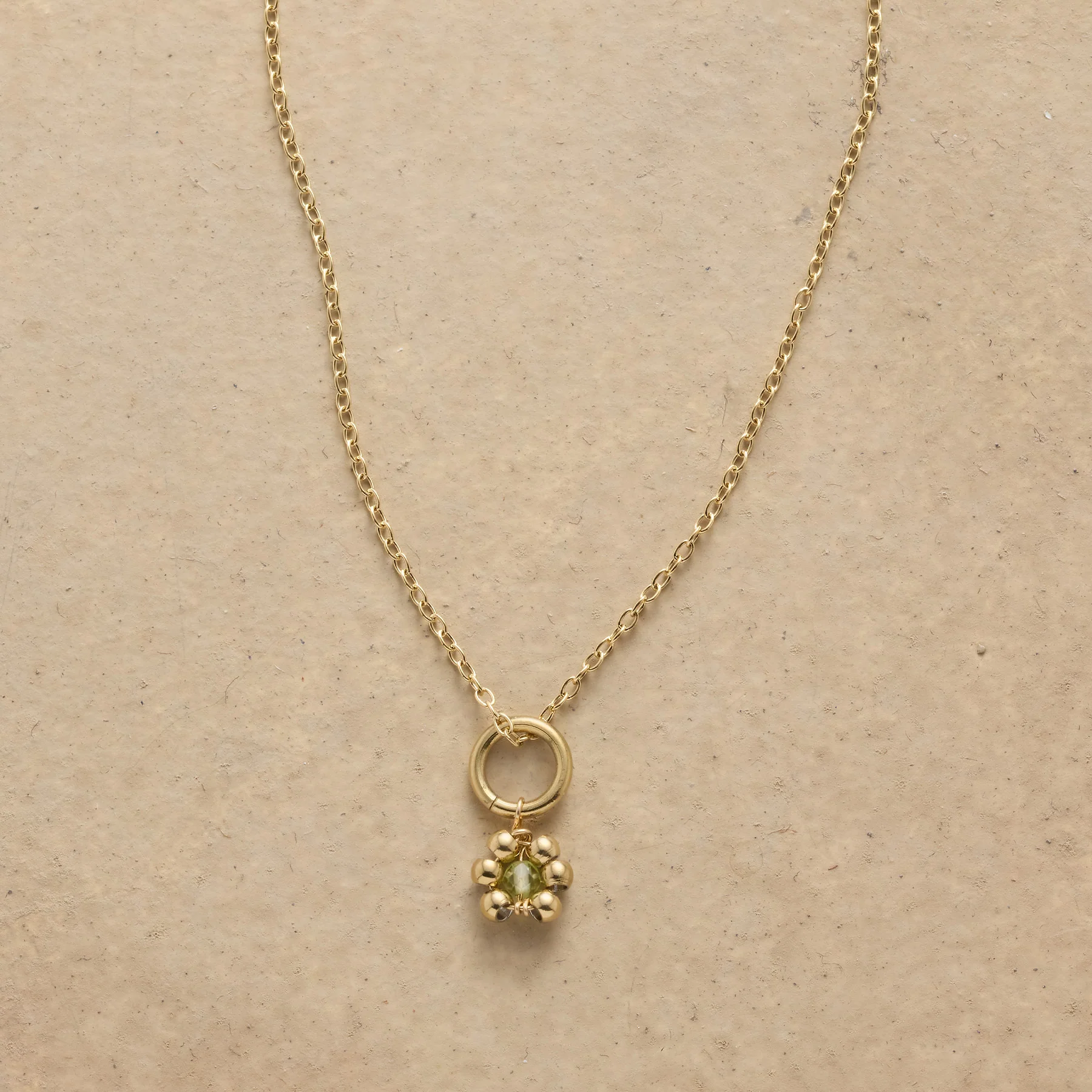 Oleaster Birthstone Charm