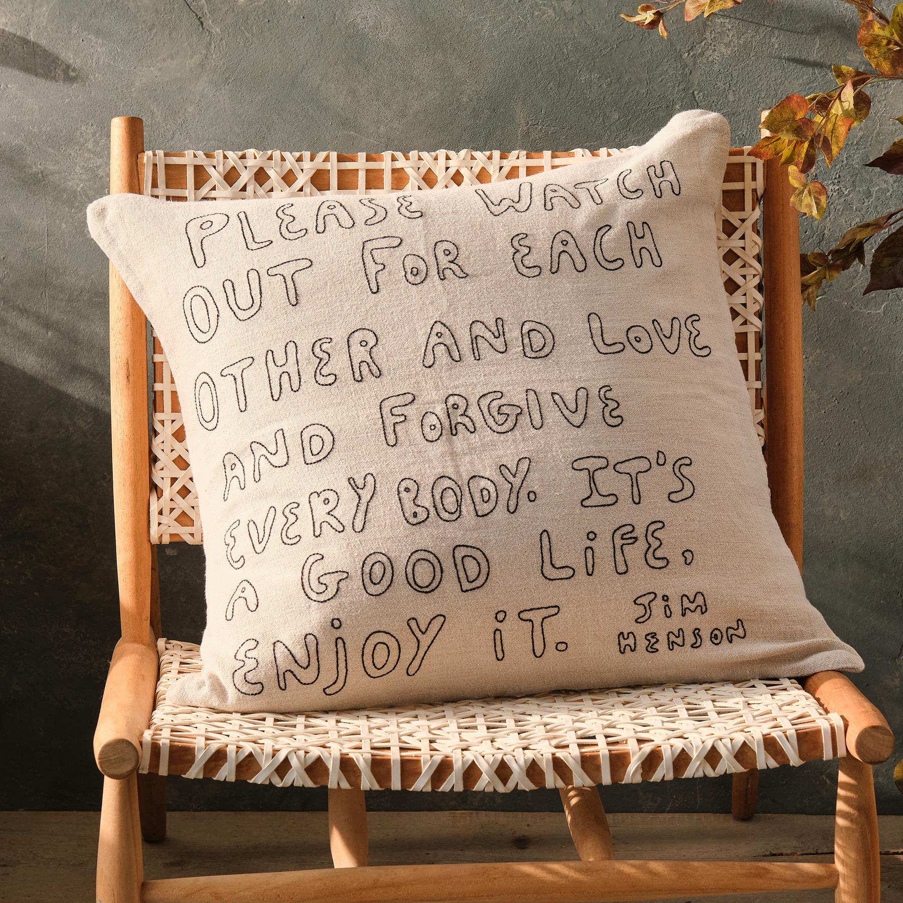It's A Good Life Pillow