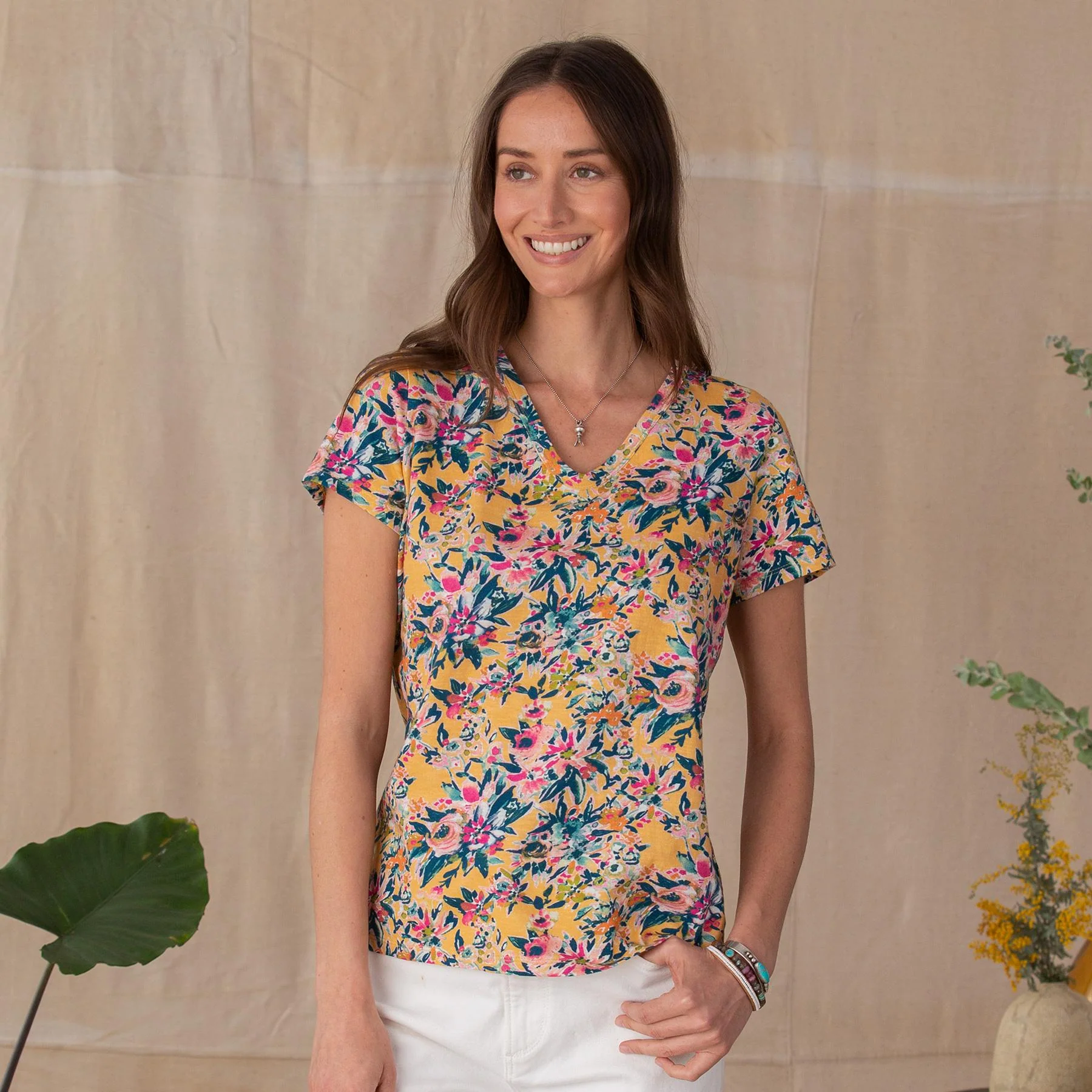 Garden Blossoms Tee