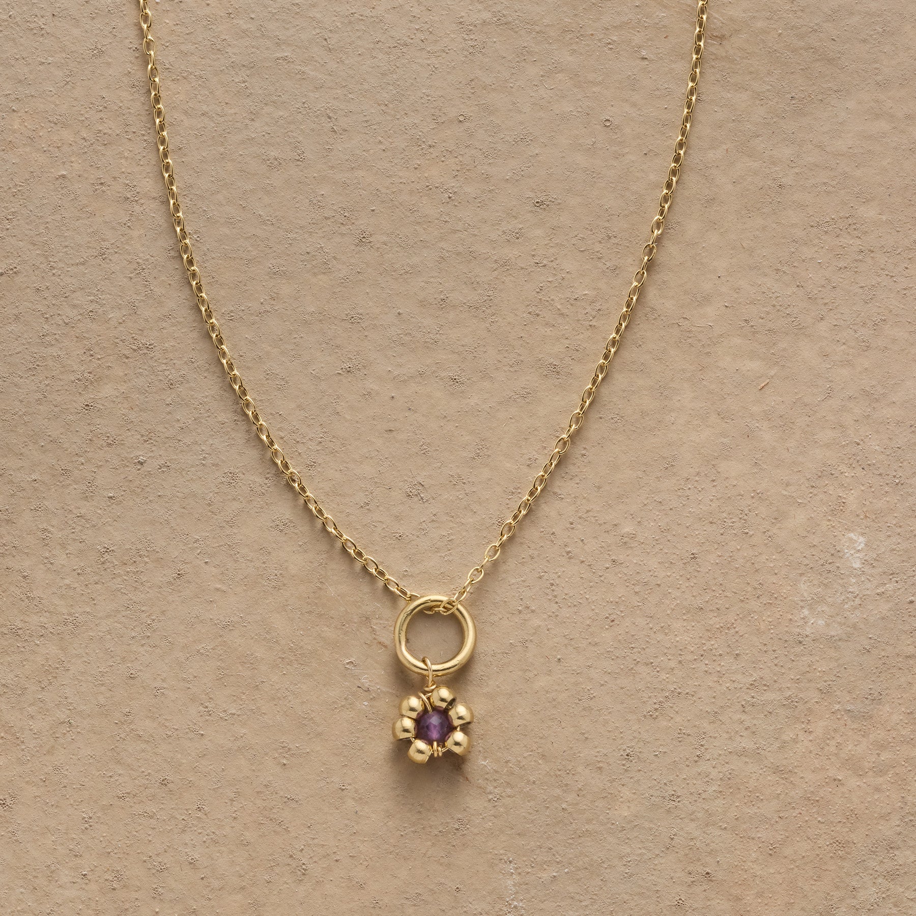 Oleaster Birthstone Charm