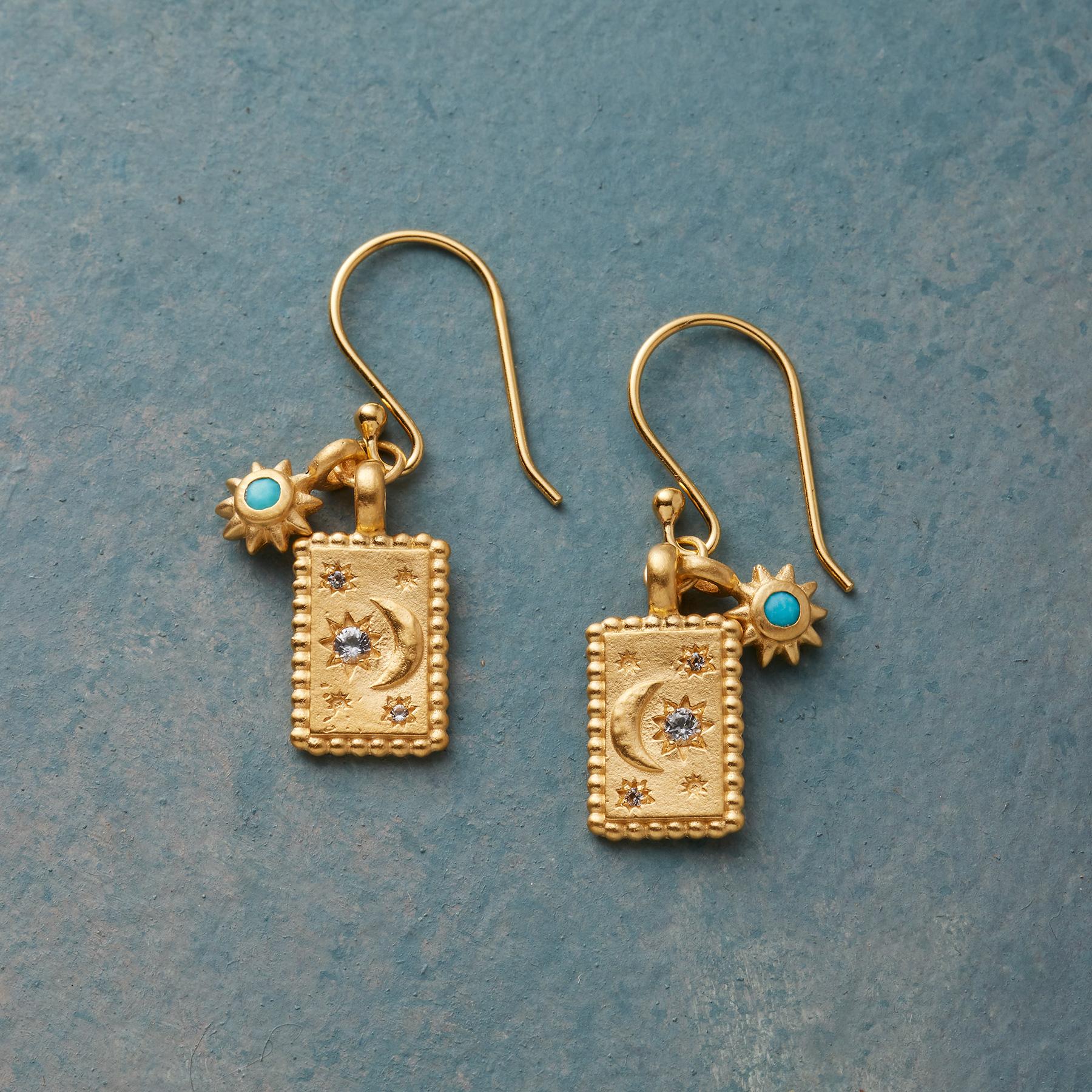 Skyscape Birthstone Earrings