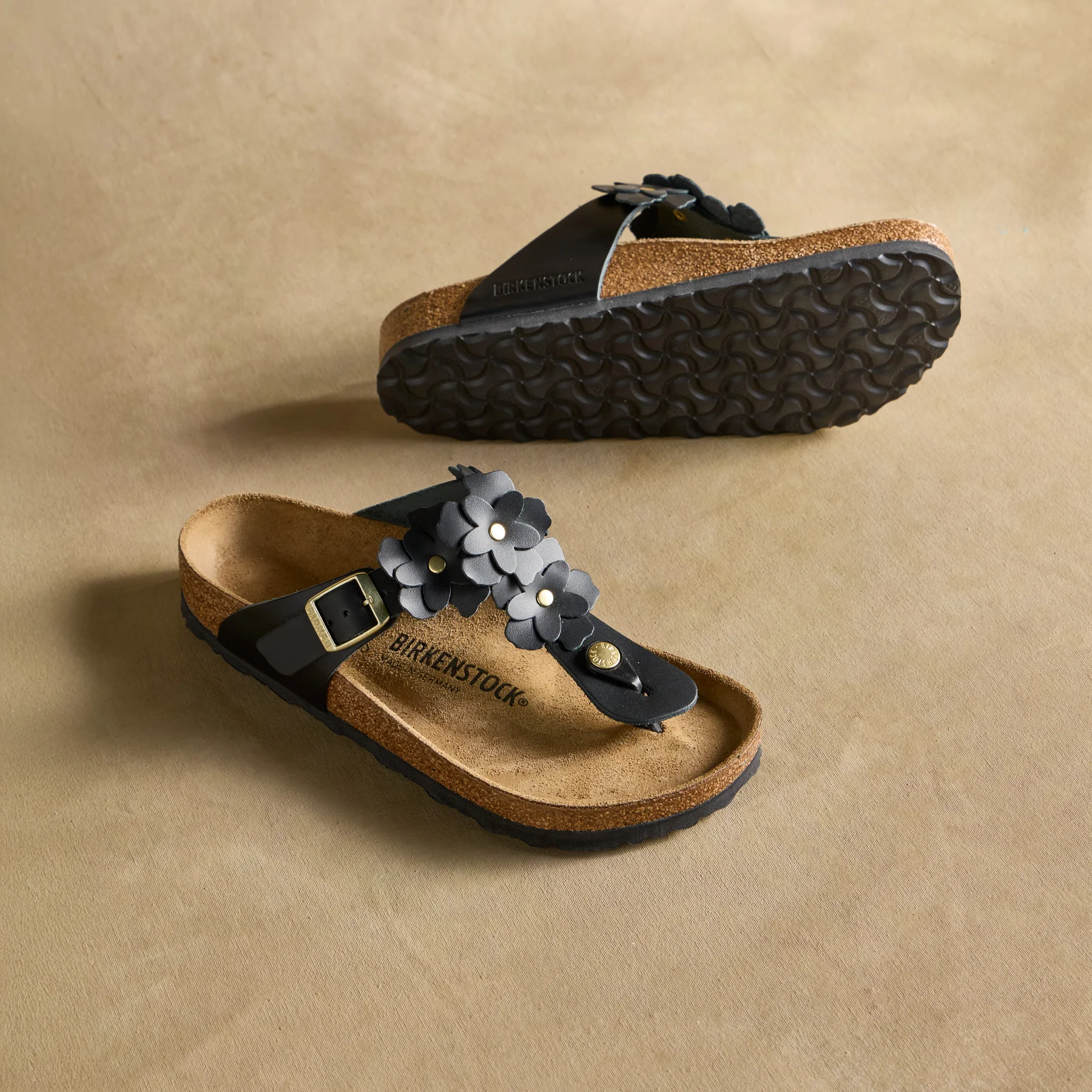 Gizeh Flower Sandals