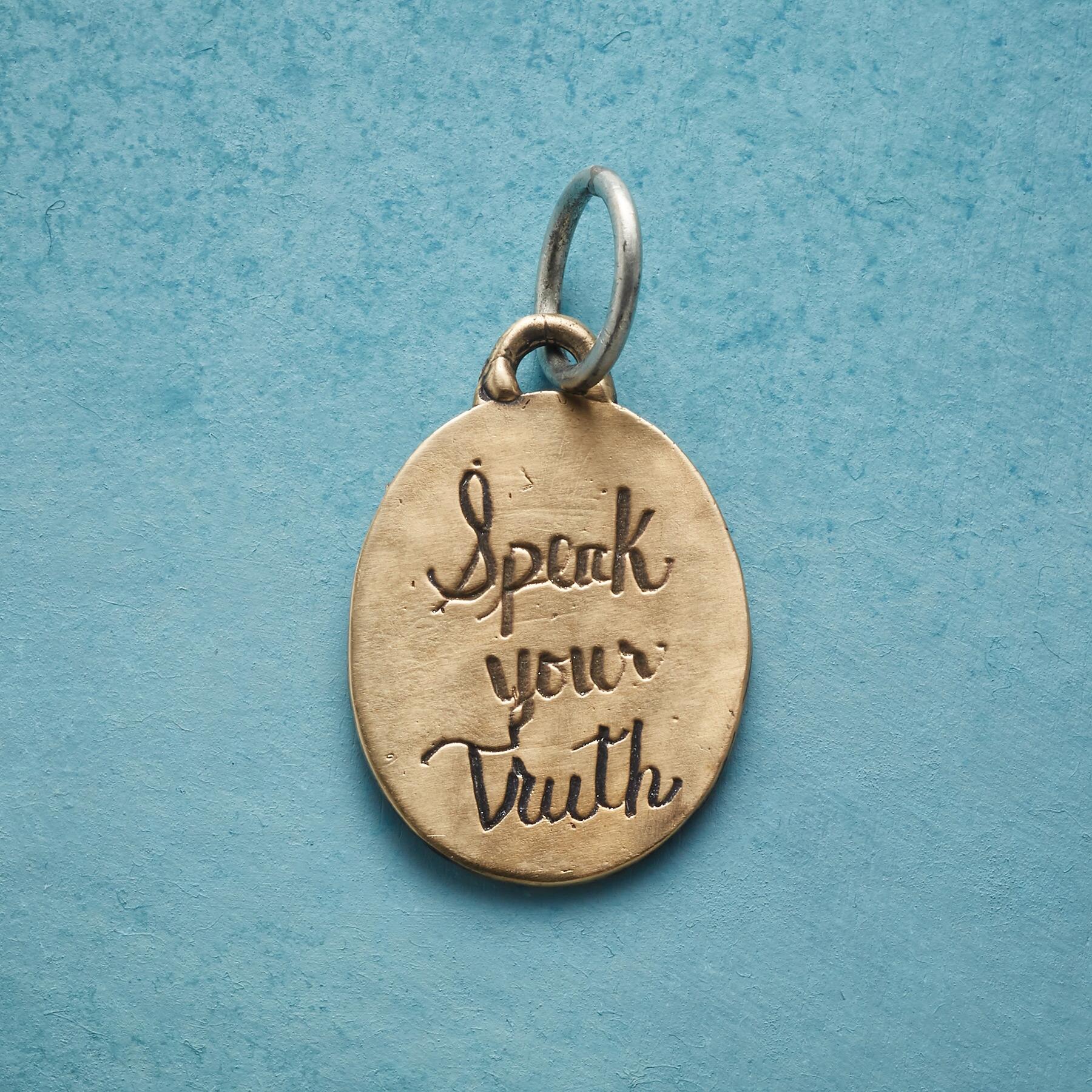 Gold Freedom Charm