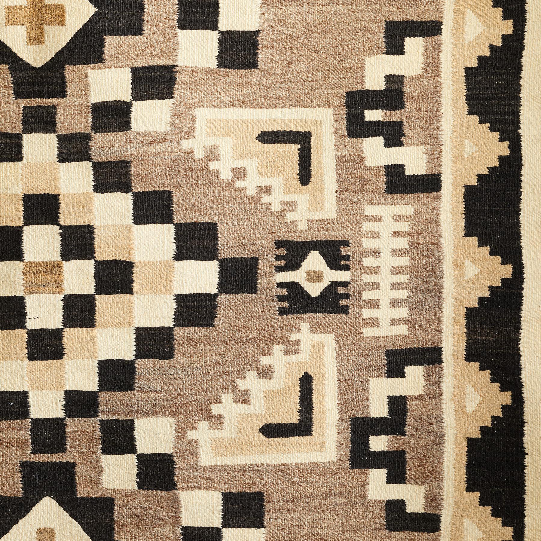 1930s Two Grey Hills Weaving