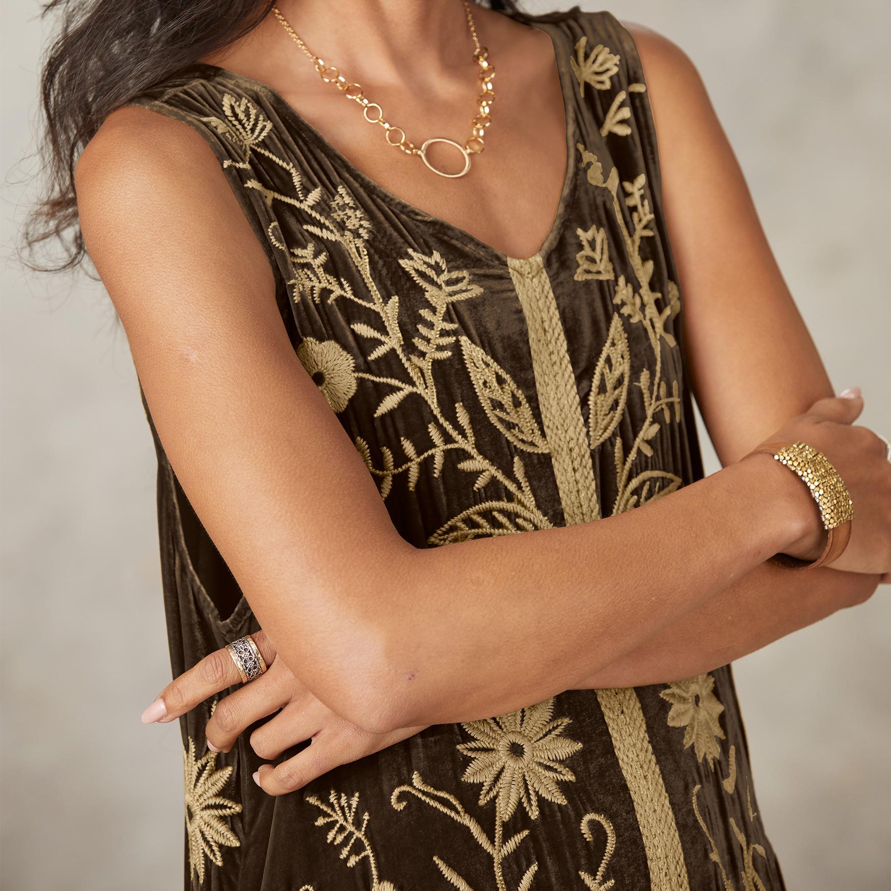 Georgina Velvet Maxi Dress