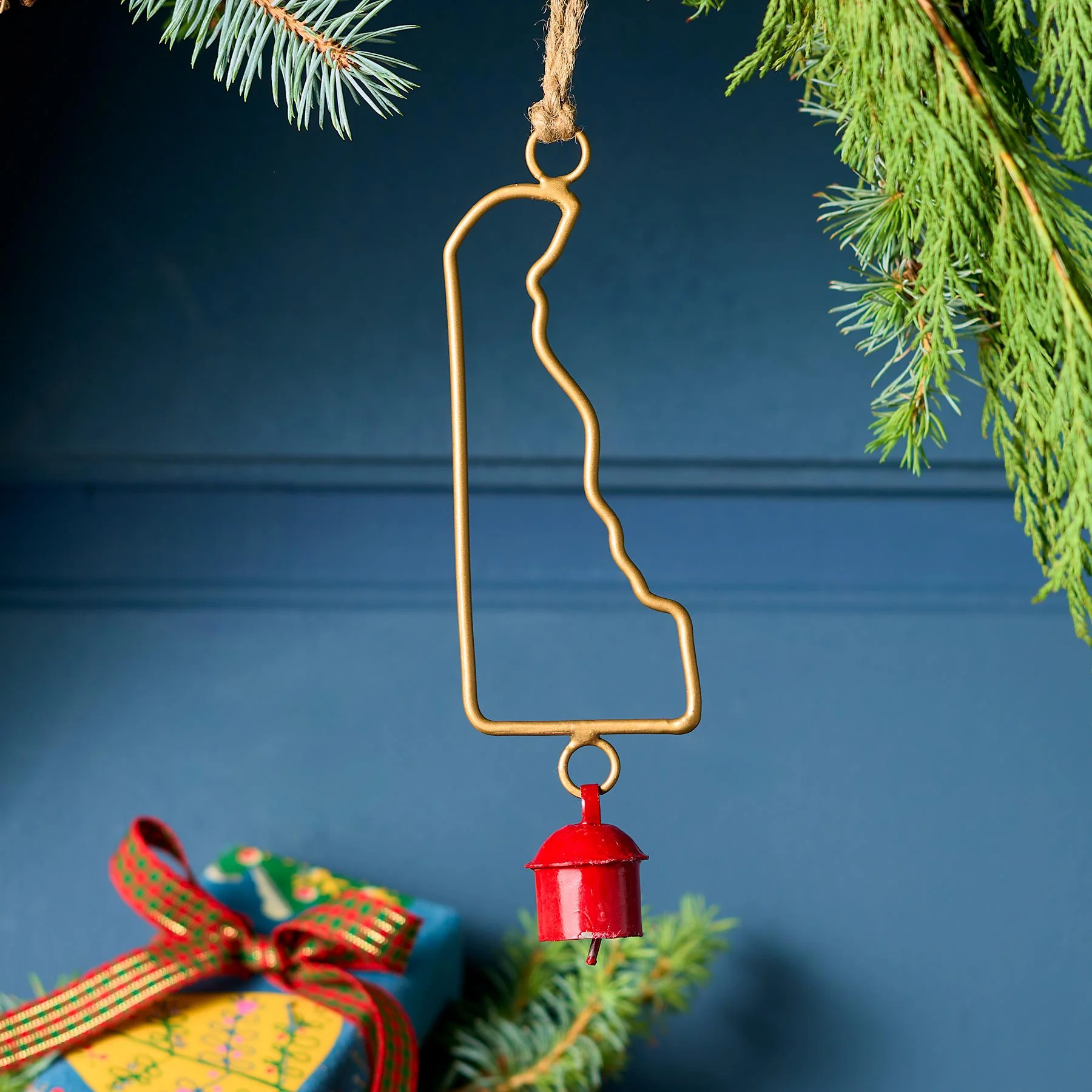State Bell Ornament