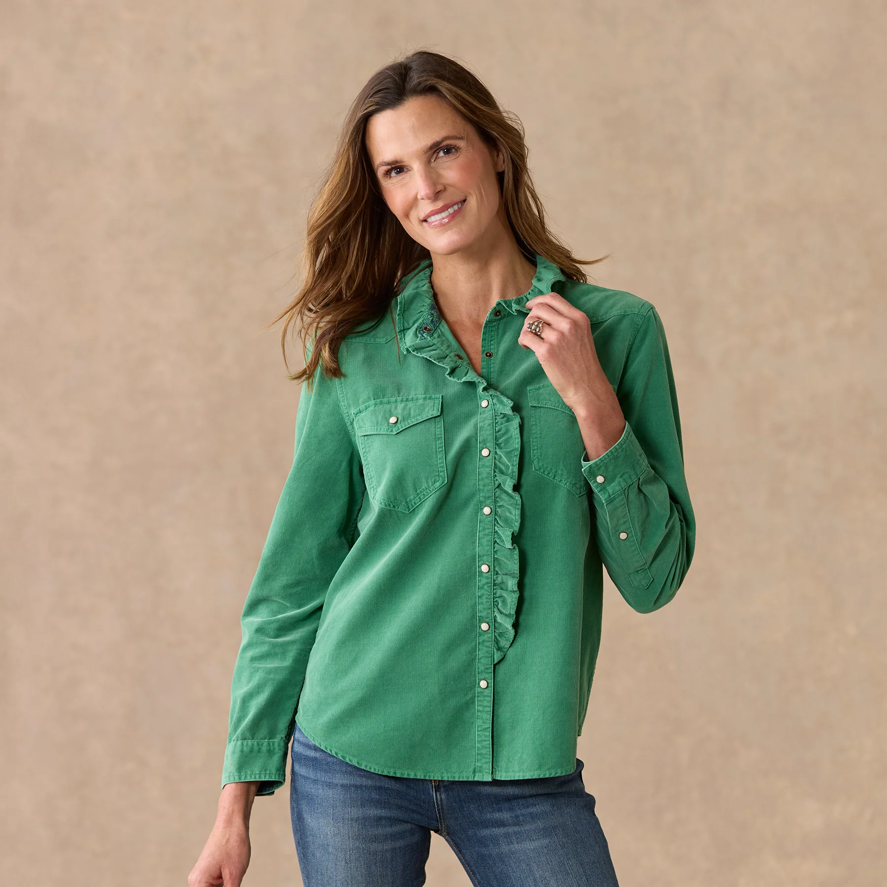 Ombeline Corduroy Shirt