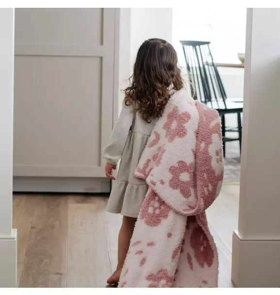 Double Layer Bamboni Blanket in Petal