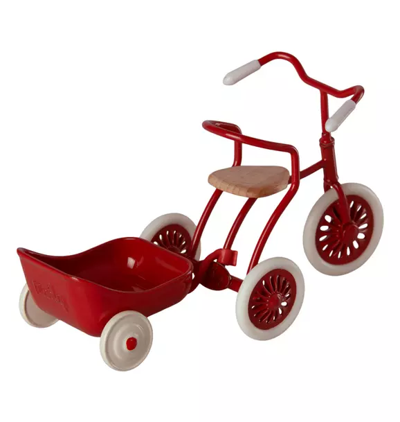 Tricycle Hanger, Mouse - Red