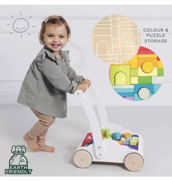 Rainbow Baby Walker & Puzzle