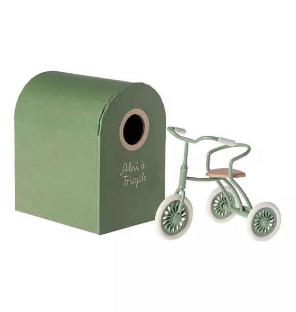 Abri a tricycle, Mouse - Green