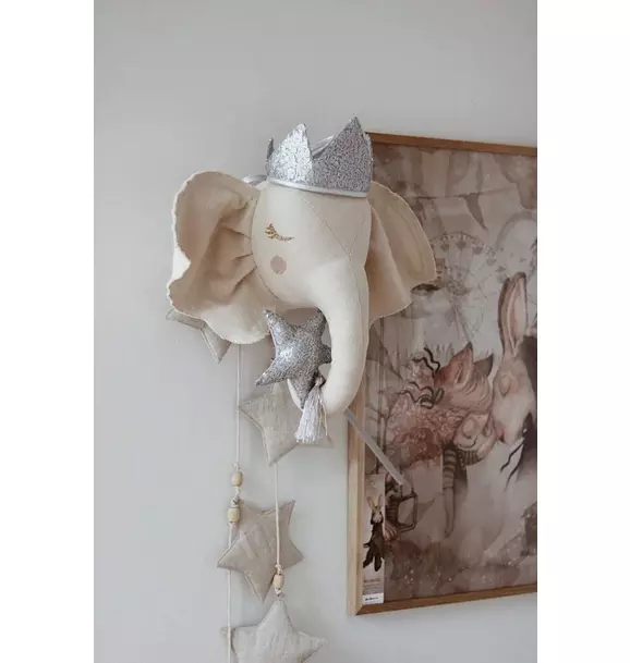 “Silver Sequins” Crown