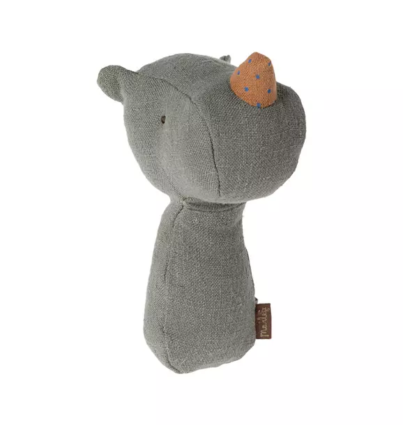 Lullaby Friend Rattles, Rhino - Pine