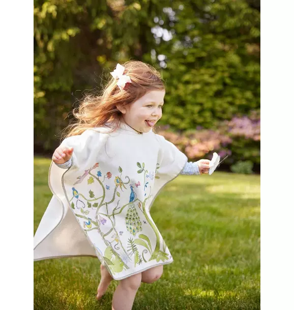 Tropical Chinoiserie Swim Poncho