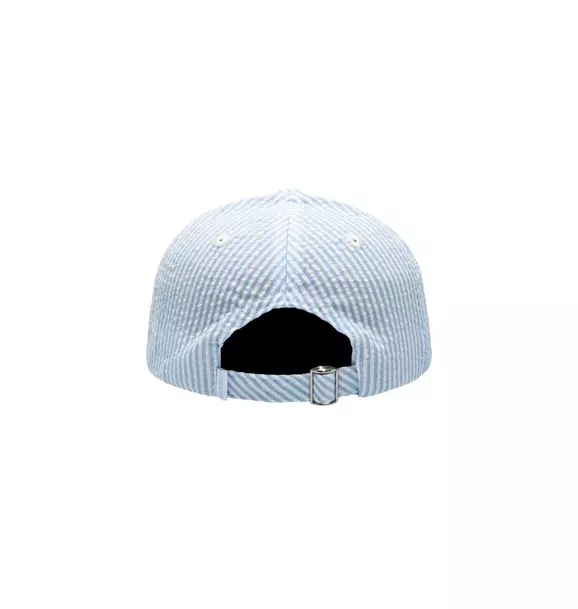 Football Seersucker Baseball Hat