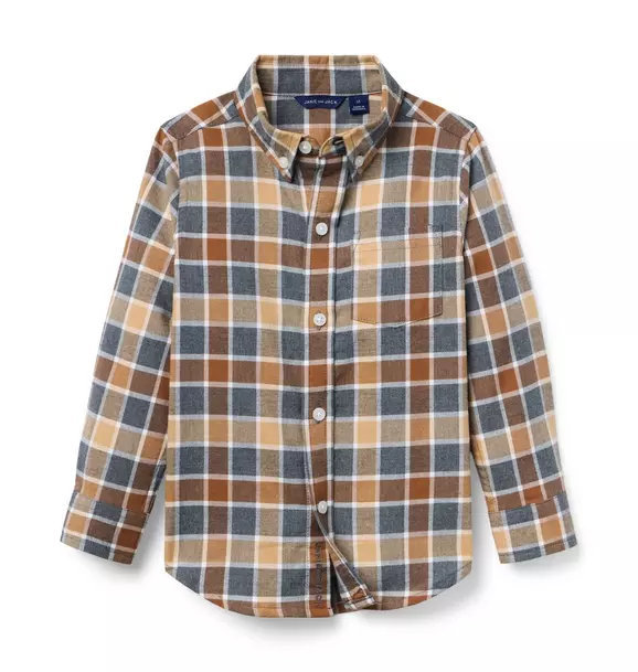 Plaid Flannel Shirt