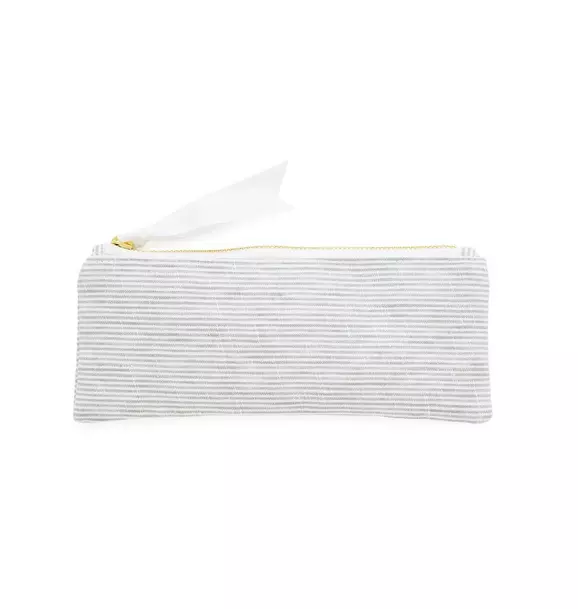 Pencil Pouch, Shoreline Stripe