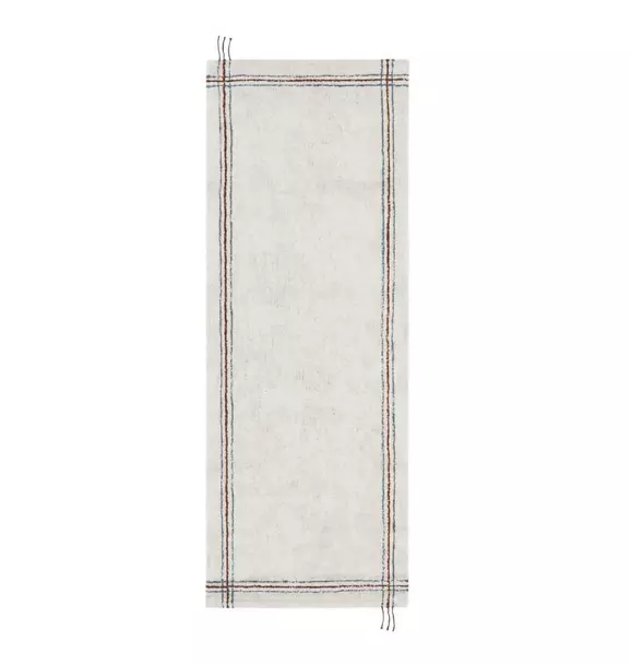 Washable Runner Rug Cuisine Natural