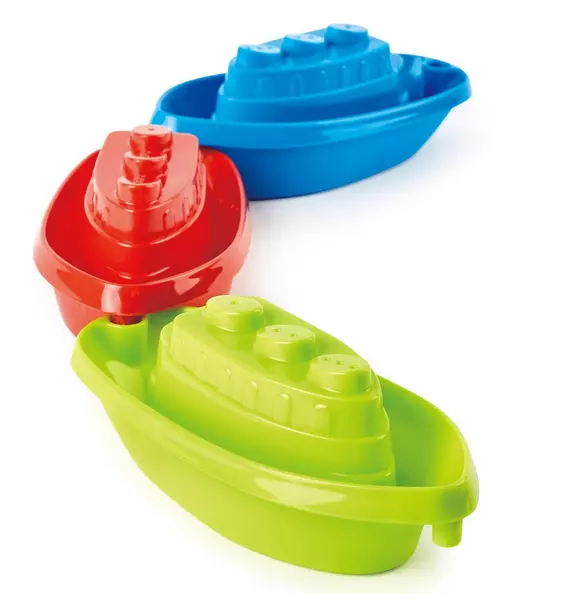 Stacking Boats: Beach & Bath