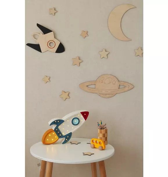 Rocket Ship Lamp