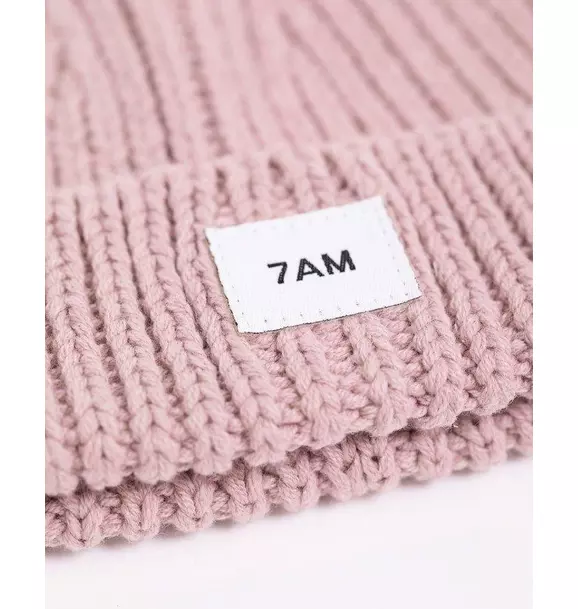 Beanie - Chunky - Ash Rose