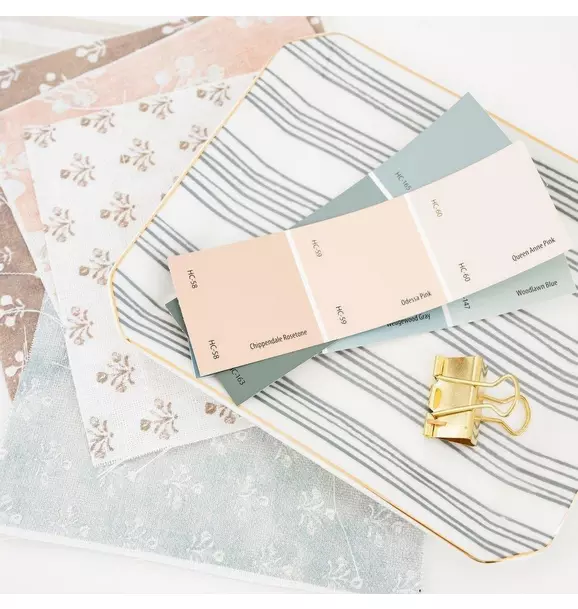 Slate Stripe Trinket Tray