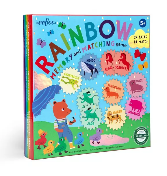 Memory & Matching Game: Rainbow