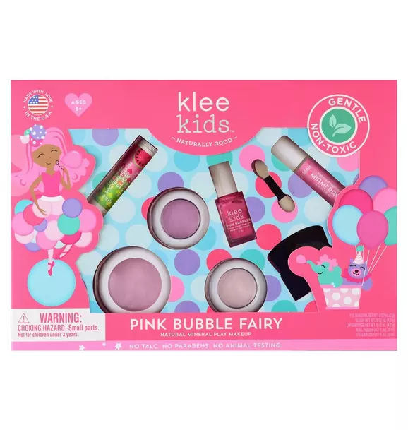 Pink Bubble Fairy - Kids' Play Makeup Set
