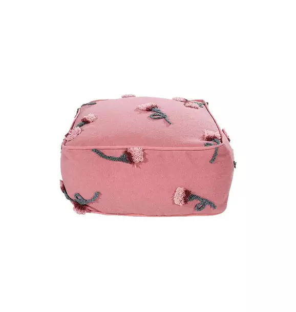 Pouf English Garden Ash Rose
