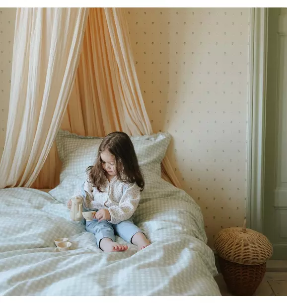 Picnic Gingham Twin Set- Green