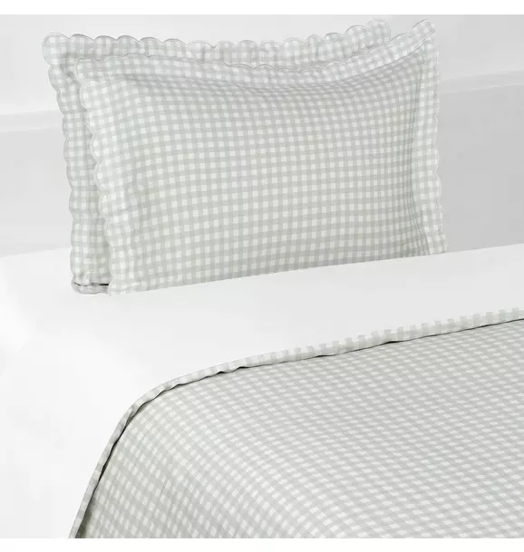 Picnic Gingham Twin Set- Green