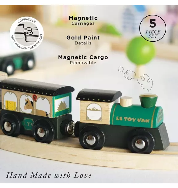 Great Green Train & Goods Wagons