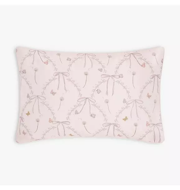 Bows & Butterfly Kisses Toddler Pillow Set - Pink