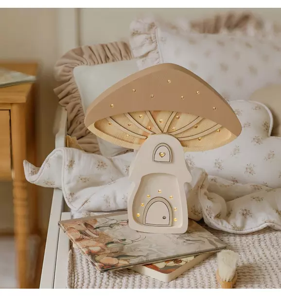 Mushroom House Lamp