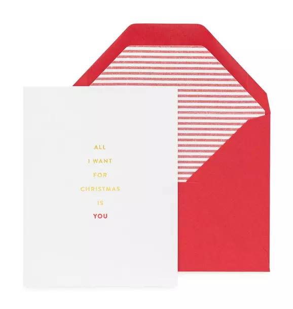All I Want For Christmas Is You Holiday Card