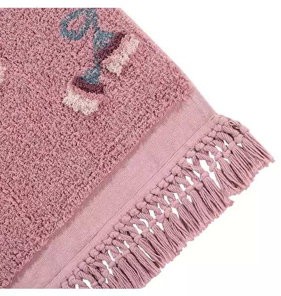 Washable Rug English Garden Ash Rose