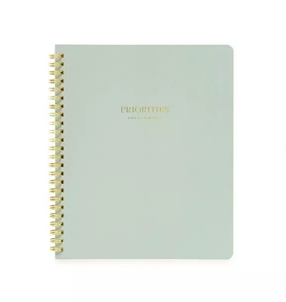 Priorities Notebook, Green