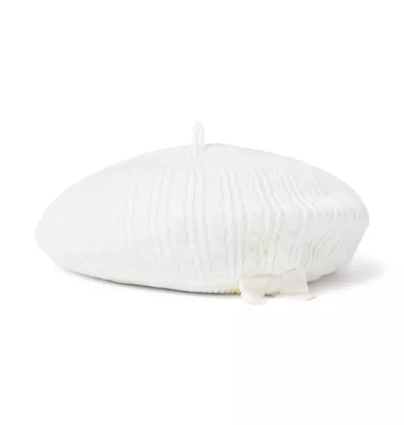 Baby Cable Knit Beret