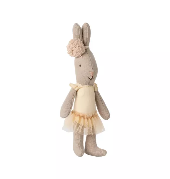 Micro Rabbit in Cream Ballet Suit & Skirt