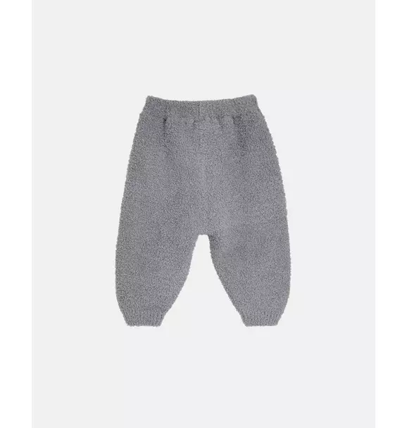 Boxy Lounge Pants Fuzzy - Gris